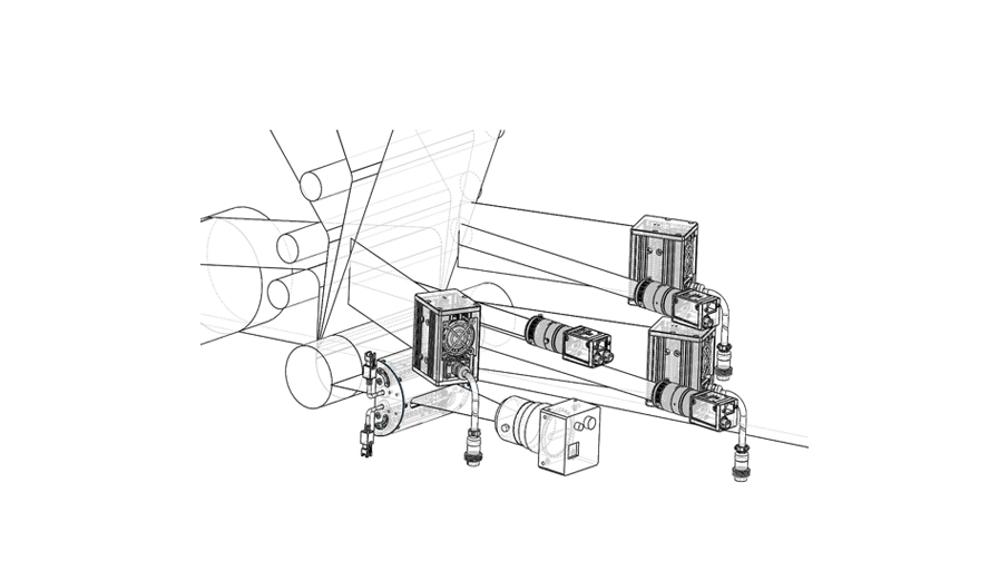 Power battery winding machine CCD detection system